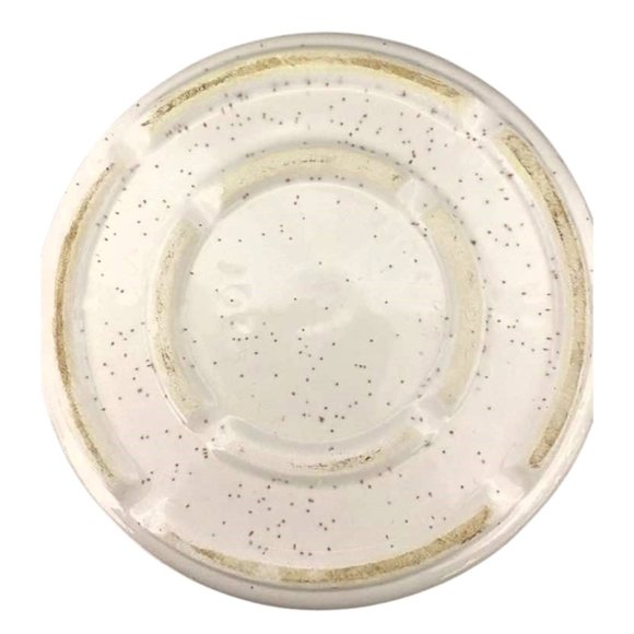 Vintage 1.5 Quart Speckled Floral Soup Tureen Serving Bowl And Ladle - Picture 13 of 14